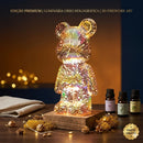 Luminária Decorativa 3D Em Formato De Urso