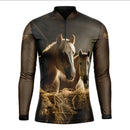 Camiseta Agro Unissex Club Haras Com Proteção Uv50+ Com Tecnologia Dry fit